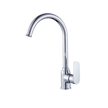 Chrome-plated Brass Water Kitchen Laundry Faucet.